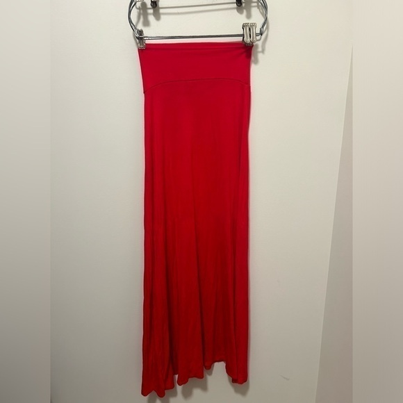 charlotte russe xs red long skirt! - Picture 2 of 3